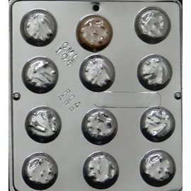 Peppermint Patty Chocolate Mint Mold Chocolate Candy Mold Candy Making 106