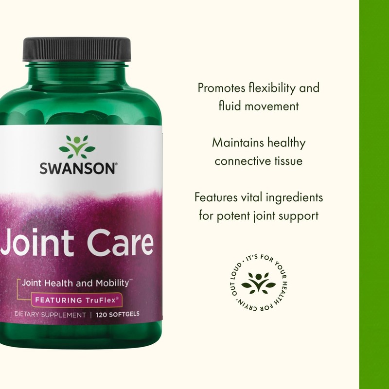 Swanson Joint Care - Featuring Truflex 120 Sgels