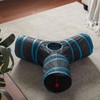 LeamStyle Home Cat Tunnels for Indoor Cats 3 Way Play