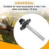 AUTOVIC Excavator Track Tensioner 1t Black