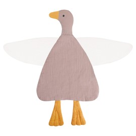 Baby Toys Lovey Blanket Soft Duck Blankets for Newborn Essentials 0-6 Months, Sensory Stuffed Animal Security Blanket for Boys and Girls (Shadow, Duck)