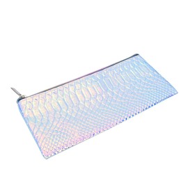 FOMIYES Fish Scale Sequin Makeup Bag Toiletry Bag Travel Tote for Cosmetics Pouch Reflective Storage Case