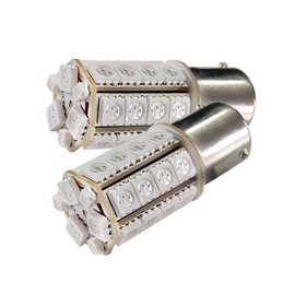 Pikakyu 20904 Alto Works HA36S F Turn Signal LED [BAU15s] S25S 30 Row Base Bulb, Amber, 2 Pieces