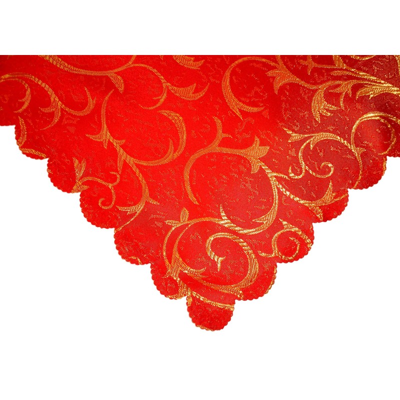 Elegant, Seamless, Wrinkle-Resistant, Durable, Reusable, Washable, Comfortable, Eco-Friendly Holiday/Christmas Table