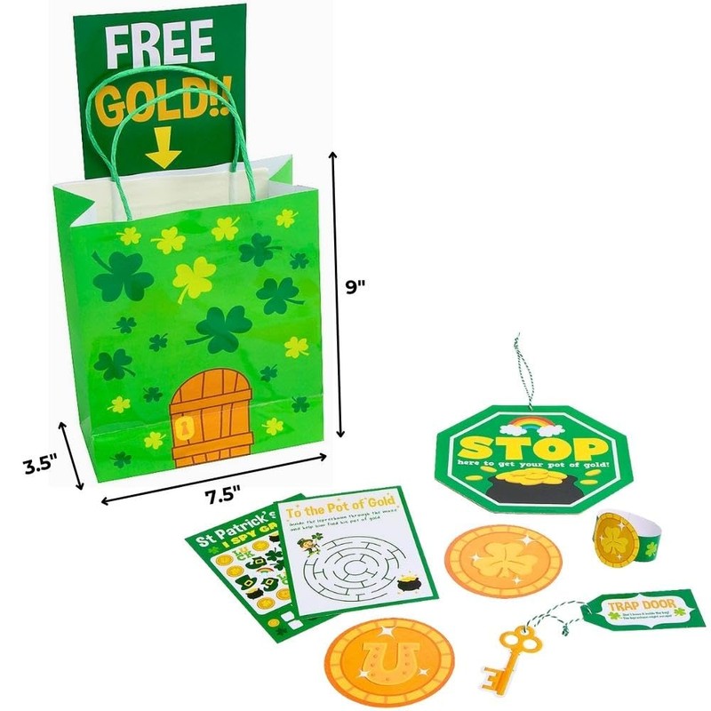 Fun Express Festive Multicolor Leprechaun Trap St. Patrick's Day Activity