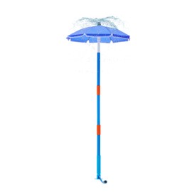 Plum Play Umbrella Sprinkler for Kids - Outdoor Water Play Sprinklers, Toddler Outdoor Toys, Durable Backyard Water Park with Splash, Summer Toys for Kids, Fun Games for Adults/Family (Fountain Tower)