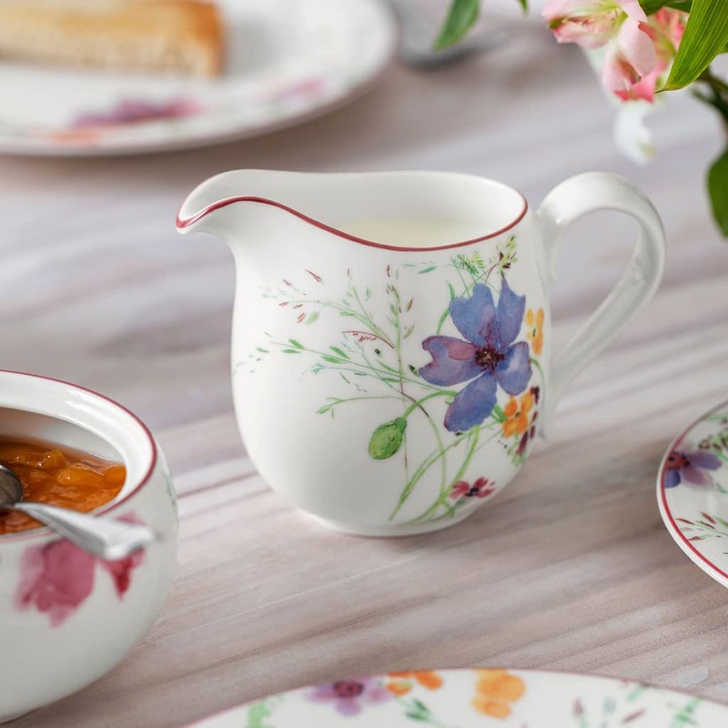 Villeroy und Boch Mariefleur Basic Milchkännchen, schöne und praktische Milchkanne