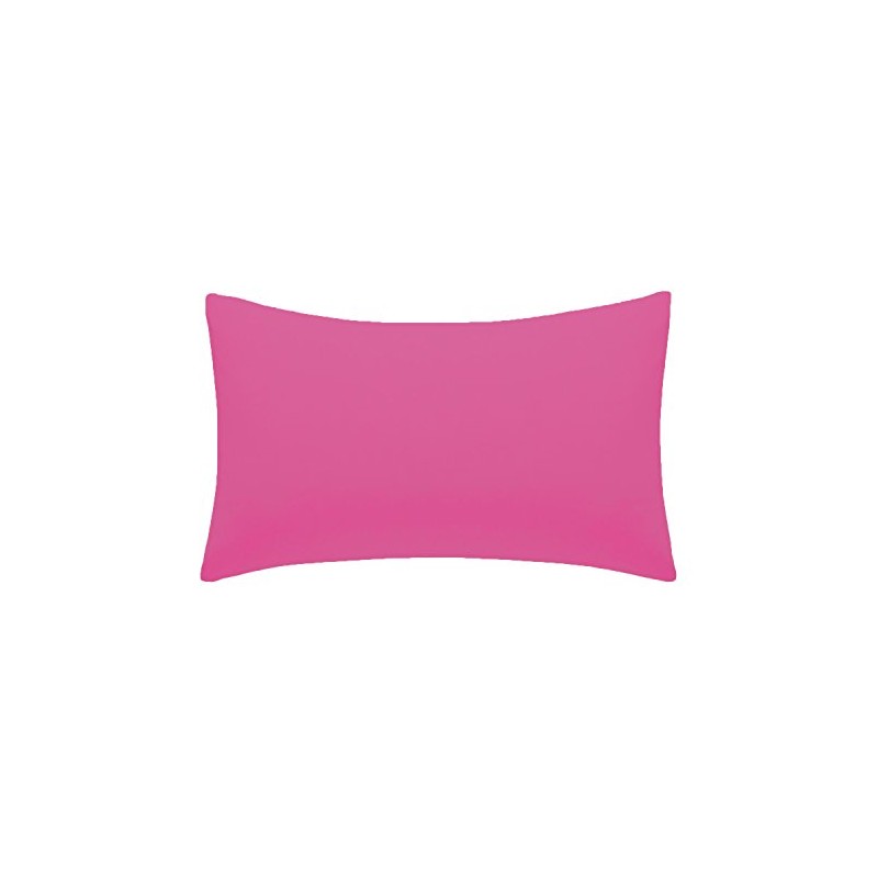 AmigoZone New 2 x Pillow Cases Housewife Plain Cover Polycotton