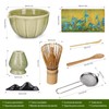Juego de Matcha Cerámica 8 piezas, Incluyendo Cuencos, Agitadores y