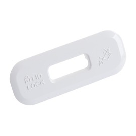 Whirlpool W11643703 OEM Top Load Washer Lid Lock Bezel, White