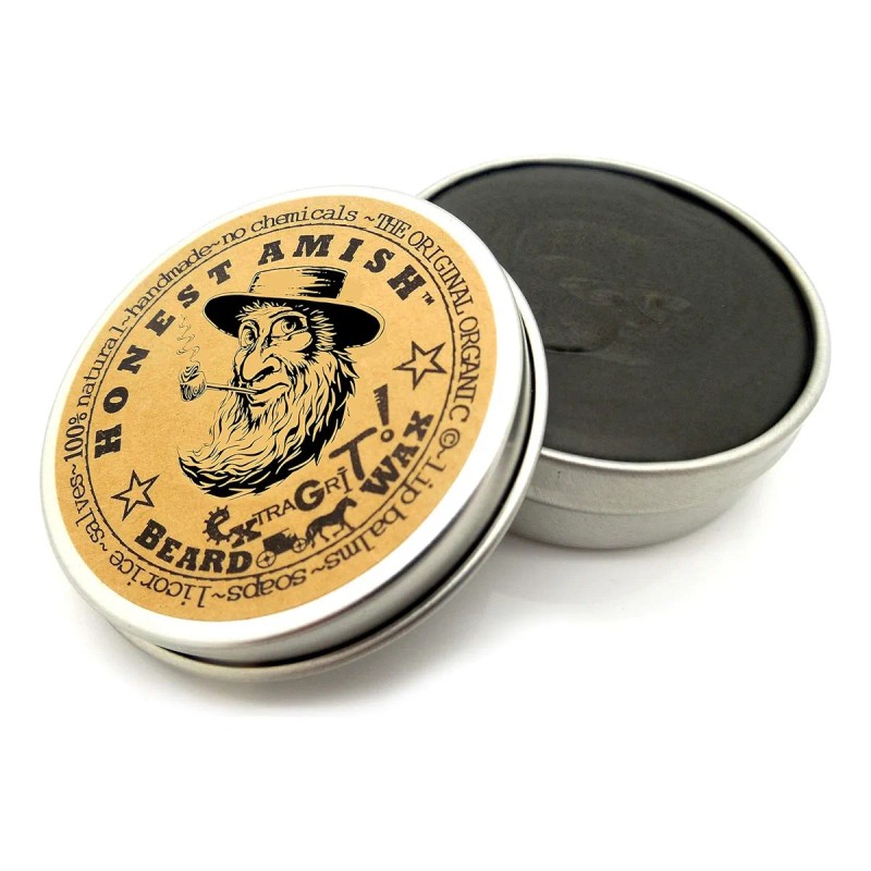 Honest Amish Cera Para Barba Firmeza Extra, Natural Y Orgáni
