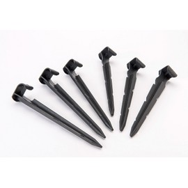 HaGa® Hose Anchor, Hose Guide, Mounting Anchor for Water Hose, Pack of 25, Plant Friendly, Multiple Years of Use, UV Protection