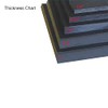 Marine Board (HIGH Density POLYETHYLENE Sheet) 3/8" Thick Black (12"
