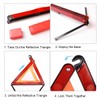 XOOL Emergency Warning Triangle Kit – Roadside Safety Kit with