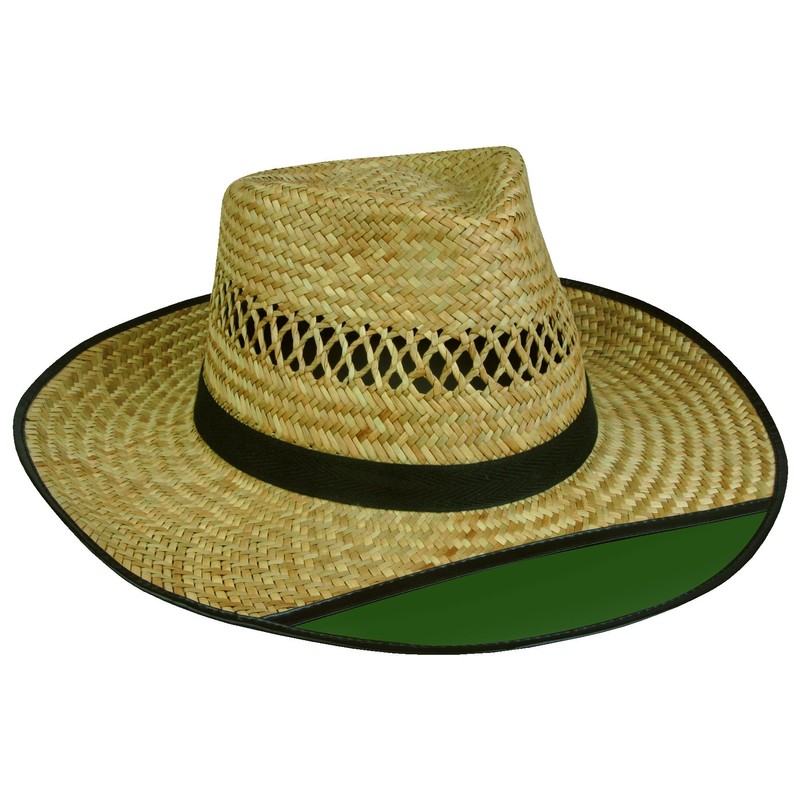 Outdoor Cap LD-902EX Beach Bum 2 Straw Hat with Green