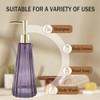 Glass Soap Dispenser, Countertop Soap Dispenser for Bathroom & Kitchen