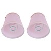 2PCS European Style E14 Lamp Shade Pink Lampshade for Chandelier