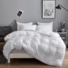 Freyamy Seersucker Bed Linen (135 x 200 cm), 2-Piece Set,