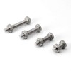 M4 304 Stainless Steel Hexagonal Screws Bolts and Nuts Set,