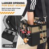 Goovilla Tool Bag 15.5 Inch with 1 Pouch | 17-Pocket