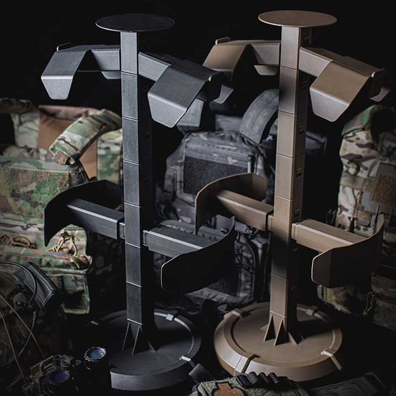Zhongren Tactical Gear Stand Helmet Display Holder Store Tree Rack