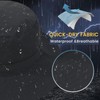 Waterproof Bucket Hat for Women Men Rain Hat Wide Brim