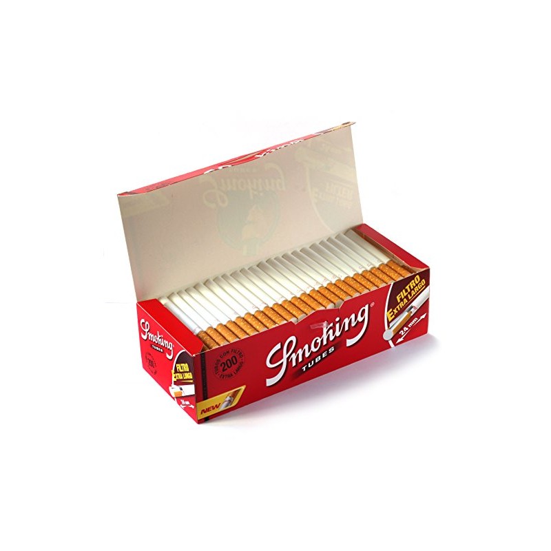Smoking Extra Long Filter Tubes (Pack of 200)