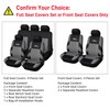 Car Seat Cover for 2/5 Seats Universal, Fabric Car Front