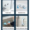 Grab Bars for the Suction Bath, 2 Pieces Non-Slip Handle