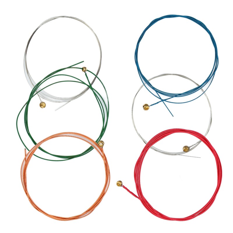 6PCS Guitar String Musical Instrument Accessory Acoustic Guitar String Replacement