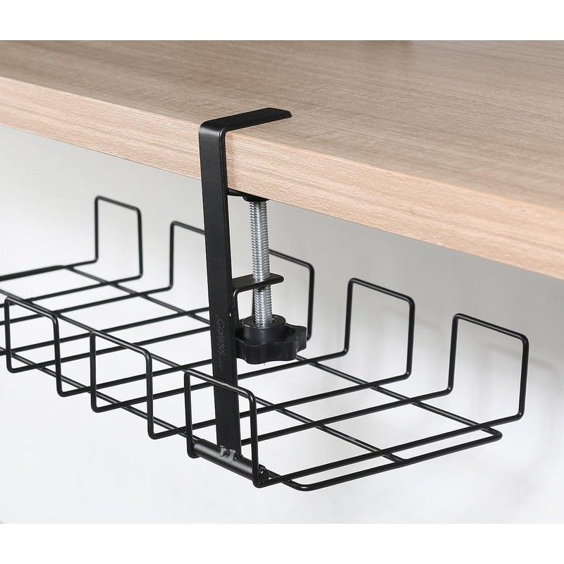 Callstel Power Cord Organiser: Set of 4 Cable Baskets, Socket