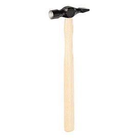 Picard Joiners Hammer 300g - English Pattern, Flat 25mm Face, Bright-Finished & Powder-Coated Head, Hardened Steel, Ash Handle – Precision Carpentry Tool, 0008701-300