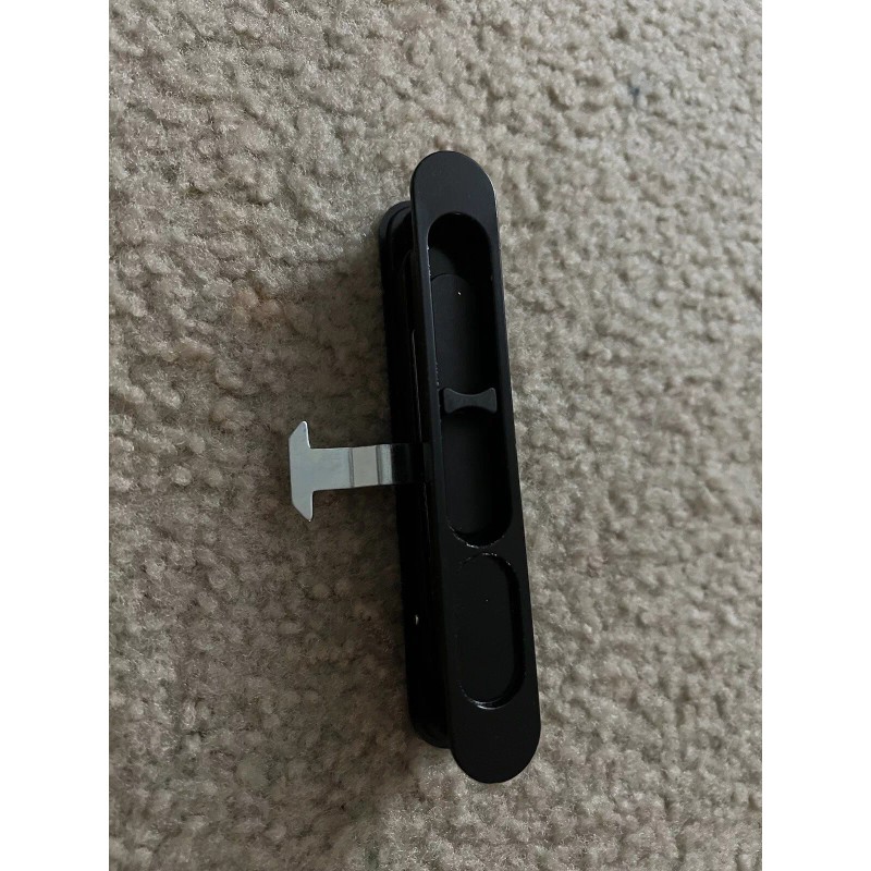 PRIME-LINE -Line A 202 Black Sliding Screen Door Latch
