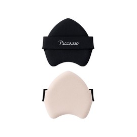 [Picasso] Set of 5 tapping cover puffs (+ free sponge case milk green) / [피카소] 태핑 커버 퍼프 5개 세트(+스펀지케이스 밀크그린 증정)