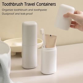 Toothbrush Travel Case, Multifunctional Dustproof Toothbrush Cover, Portable Toothbrush Holder,Suitable for Business Camping Travel or Daily Use （1Pack）