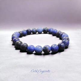Unbranded Sodalite Bracelet 8mm Natural Stones Stretches