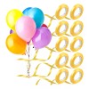 Lecute 100 Cintas Regalo Globo Curly Liston Cumpleaños Decoracion
