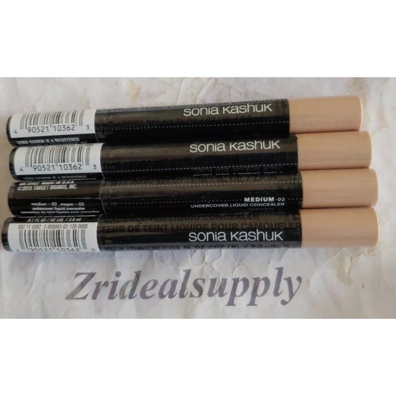 Sonia Kashuk Undercover Concealer For Eyes 02 Meduim SEALED PACK