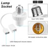UYODM Lamp Socket Power Adapter for Wyze Cam v3/v4/v3 Pro/OG,Wyze