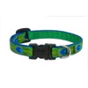 LupinePet Originals 1/2" Tail Feathers 10-16" Adjustable Collar for Small