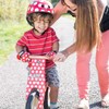 Children's Bike Gloves Red/White Dots Gloves KM m (5 Years)