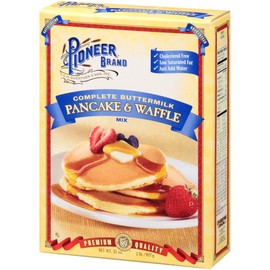 Pioneer Brand Complete Buttermilk Pancake & Waffle Mix, 32 Ounce
