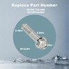 LESHIAUTO M12x64 Suspension Strut Flange Mount Bolt Knuckle Bolt Compatible