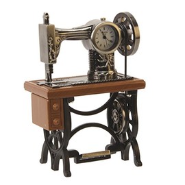 Widdop Miniature Clock - Sewing Machine