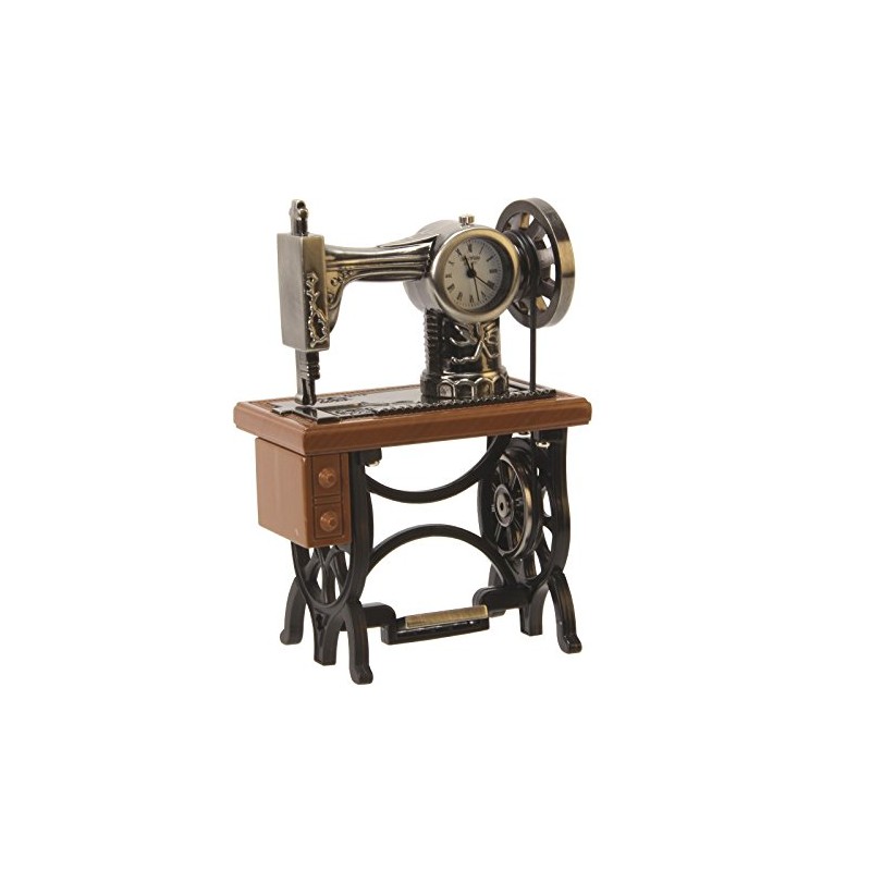 Widdop Miniature Clock - Sewing Machine