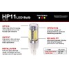 7443 LED Bulb HP11 LED Red Single Diode Dynamics