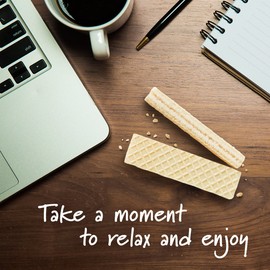 Voortman Bakery Vanilla Wafers, 14.1 oz., Pack of 4 – Wafers Baked with Real Vanilla, No Artificial Colors, Flavors or High-Fructose Corn Syrup