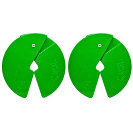 Micro Gainz Dumbbell Fractional 2.5 lb Weight Plate, Ideal for Micro Loading, (Choose Color) 2 Piece Fractional Weight Plates, Designed for Dumbbell Training, Made In USA (Green)