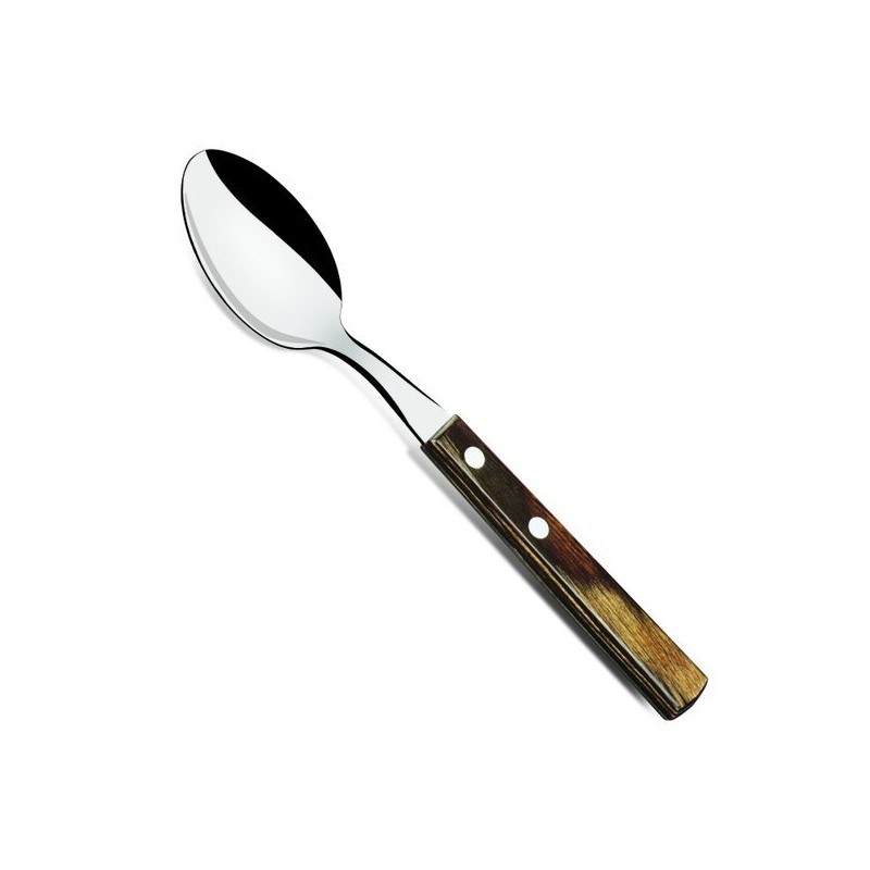 (Tramontana) Steak Knife + Fork + Spoon Set - NUT