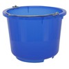 Kerbl All Purpose Bucket Transparent, Blue